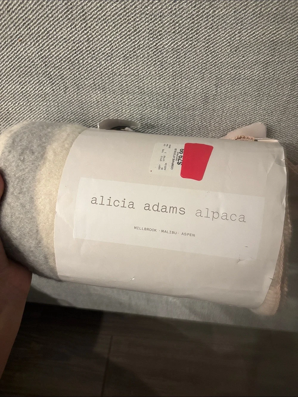 Alicia Adams Alpaca Throw Blanket